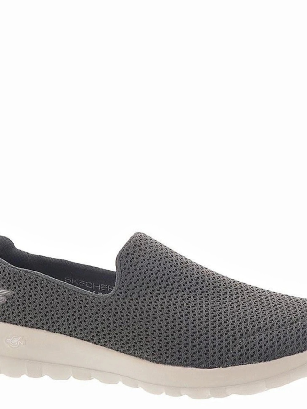 Skechers GOwalk Max woman’s Gray & White Slip-On Sneakers US 10